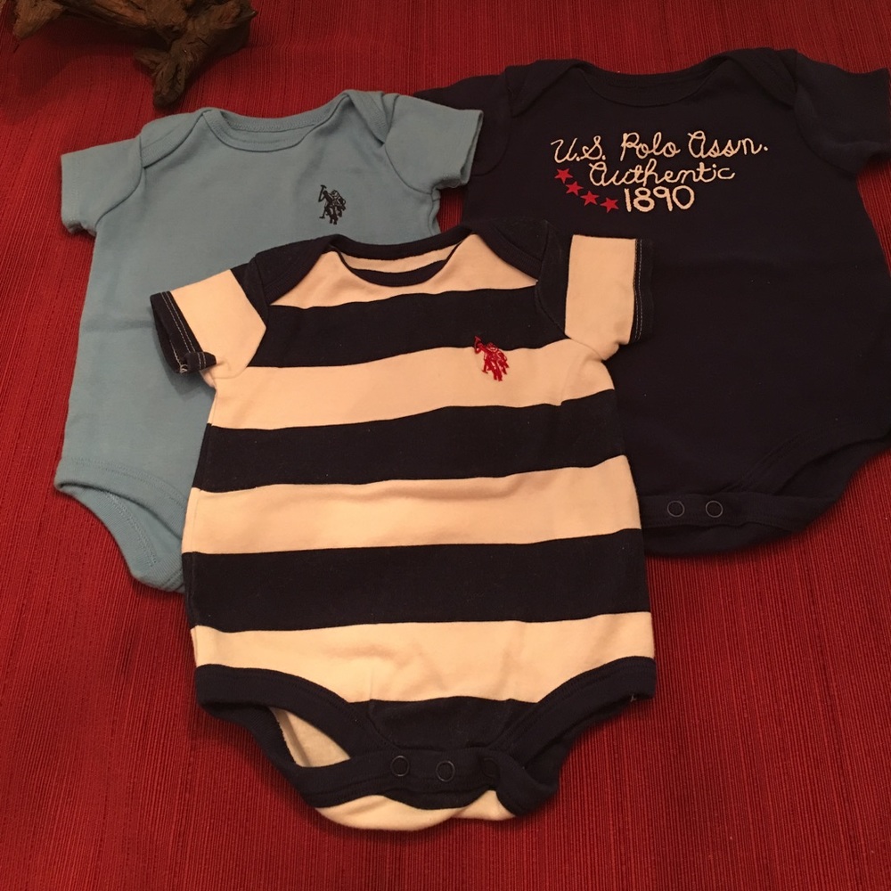 US polo NWOT bodysuits size 3 months